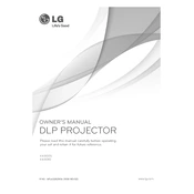 LG HX301G HX301G.AUS Projector manual cover