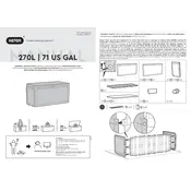 Keter 71 US GAL Storage manual cover