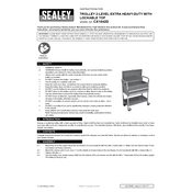 Sealey CX1042D Trolley manual cover