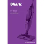 Shark SK435CO Mop manual cover