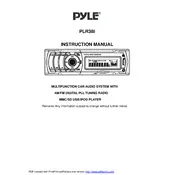 Pyle PLR38I MP3 Player manual cover