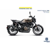 Husqvarna SVARTPILEN 701 2020 Motorcycle manual cover