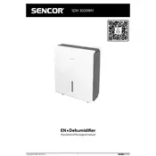 Sencor SDH 3020WH Dehumidifier manual cover