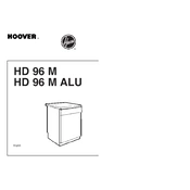 Hoover HD 96 M ALU manual cover