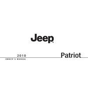 Jeep Patriot 2010 SUV manual cover