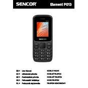 Sencor Element P013 Phone manual cover