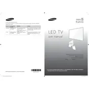 Samsung H5204 Series TV manual cover