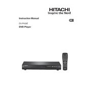 Hitachi DV-P455E manual cover