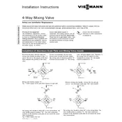 Viessmann 4-Way Mixing Valves Accessory manual cover