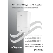 Worcester LPG Greenstar 12i System 2006 Boiler manual cover