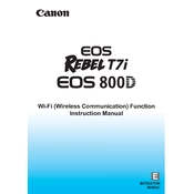 Canon EOS 800D manual cover