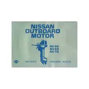 Nissan NS50 Outboard Motor manual cover