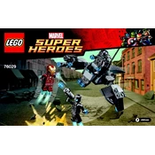 LEGO Iron Man 76029 Construction Set manual cover