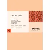 Klarstein GOLDFLAME 10034971 Cooktop manual cover