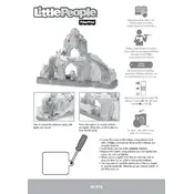 Fisher Price Mattel Disney Little People Frozen GLK13 Toy manual cover