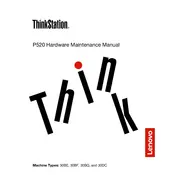 Lenovo ThinkStation P520 Workstation manual cover