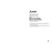 Mitsubishi MR-E-AG-KH003 Servo manual cover