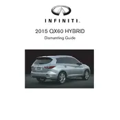 Infiniti QX60 Hybrid 2015 SUV manual cover