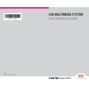 Kia Niro Plug-In Hybrid Car Multimedia System 2019 Compact Crossover SUV