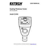 Flir Extech CG304 Tester manual cover