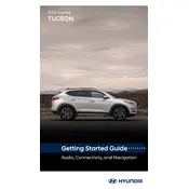 Hyundai Tucson 2020 SUV manual cover