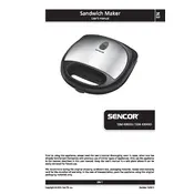 Sencor SSM 4300SS Sandwich Maker manual cover