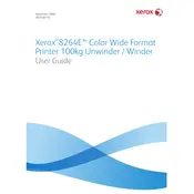 Xerox 8264E 100kg Winder Printer manual cover