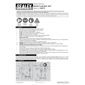 Sealey VS0275 Tester manual cover