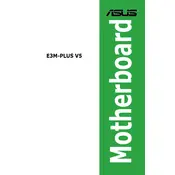 ASUS E3M-PLUS V5 Motherboard manual cover