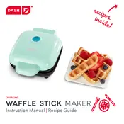 Dash DWSM200 Waffle Stick Maker manual cover