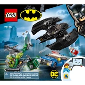 LEGO Batman 76120 Construction Set manual cover