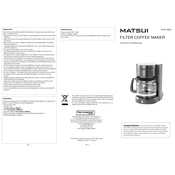 Matsui M12FCB09 manual cover