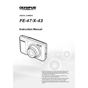 Olympus FE-47 manual cover