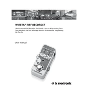 TC Electronic WIRETAP manual cover