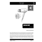 Sencor SHD 7170WH Hair Dryer manual cover