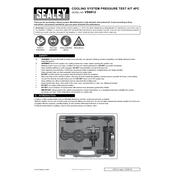 Sealey VS0012 Kit manual cover