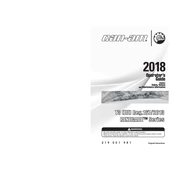 Can-Am Renegade X xc 650 T3 2018 Vehicle manual cover