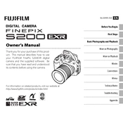 Fujifilm FinePix S205EXR Camera manual cover