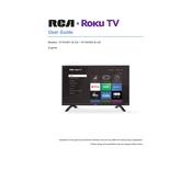 RCA ROKU TV RTR4360-B-US TV manual cover