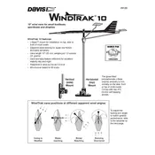 Davis WindTrak10 3120 Wind Vane manual cover