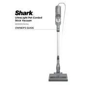 Shark Ultralight QS100Q Vacuum manual cover