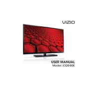 Vizio E320-B0E TV manual cover