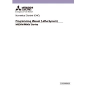 Mitsubishi M80V Numerical Control