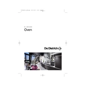 De Dietrich DOP720XJ Oven manual cover