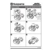 Husqvarna Automower 435X AWD Replacable Top Cover Lawn Mower manual cover