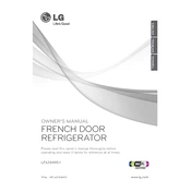 LG LFX28995ST Refrigerator manual cover