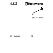 Husqvarna 535LS Trimmer manual cover