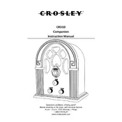 Crosley CR31D Radio manual cover