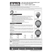 Sealey LED1R Worklight manual cover