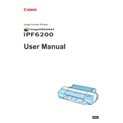 Canon imagePROGRAF iPF6200 manual cover